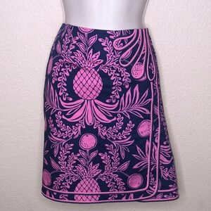 Lilly Pulitzer Pink and Blue Skirt